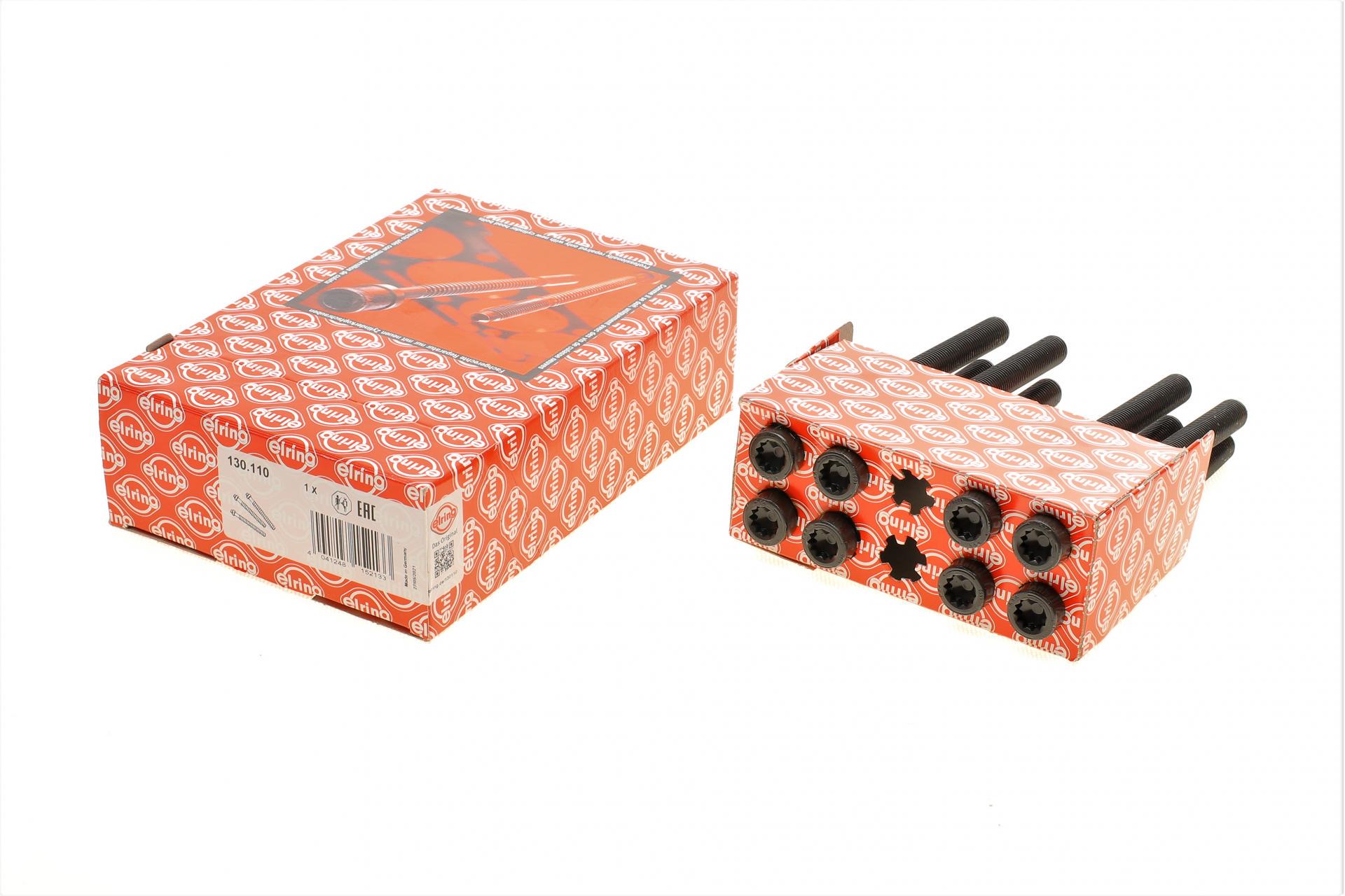 Болты головки ELRING Audi A4/A5/A6/A8/Q7/Skoda Superb/VW Passat/Touareg 2,5-3,0TDI 00- 8 шт. (130,110)