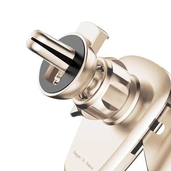 Автомобильный держатель для телефона BASEUS Gravity Car Mount Gold (SUYL-0V) - фото 8 Автомобильный держатель для телефона BASEUS Gravity Car Mount Gold (SUYL-0V) - фото 8
