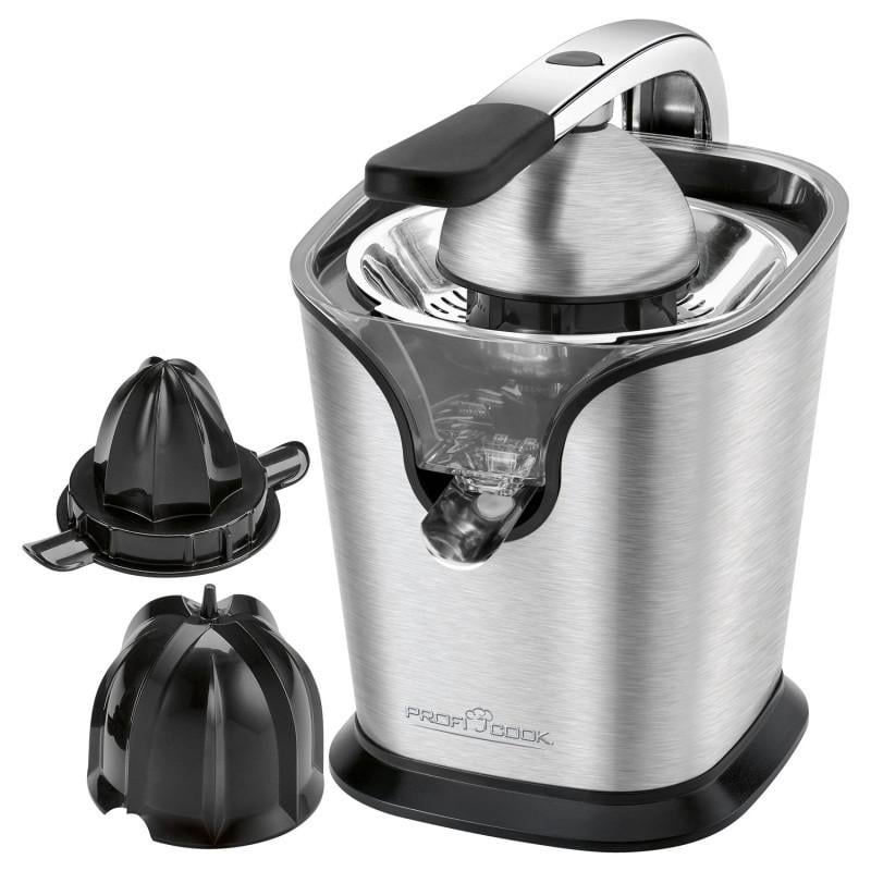 Соковыжималка для цитрусовых ProfiCook PC-ZP 1154 нержавеющая сталь 2 конуса система капля-стоп 160 Вт (1154)