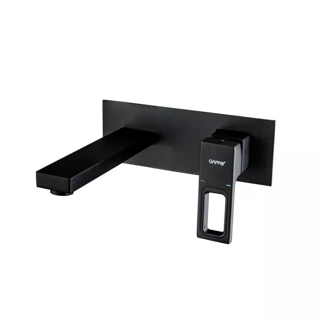 Смеситель для умывальника Gappo G1017-16 Черный (SQ-1041631)