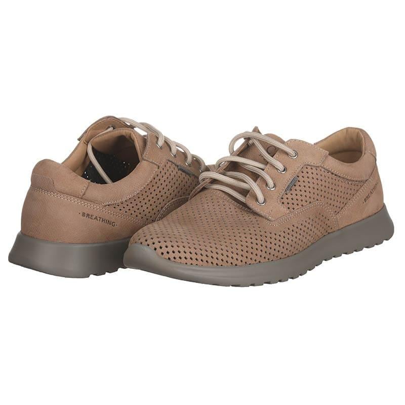 Кроссовки мужские ClubeShoes STNп кожаные р. 40 Бежевый (20158)