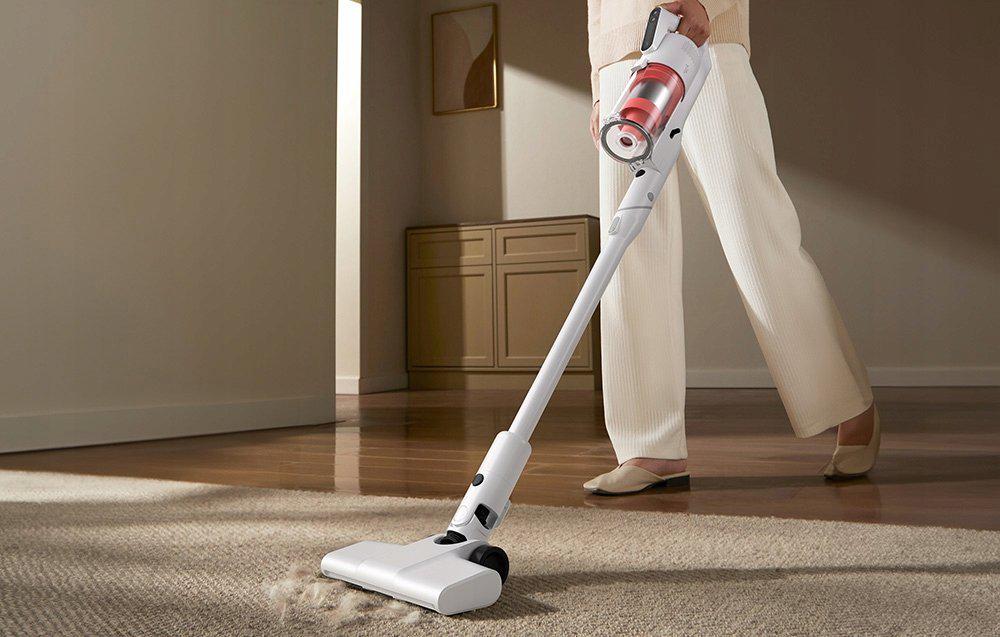 Пилосос ручний вертикальний Deerma DEM-T20W 2в1 (545295) - фото 7