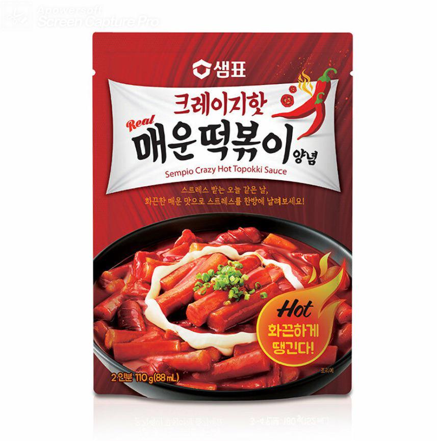 Соус для токпокки Sempio очень острый 110 г (20023267)