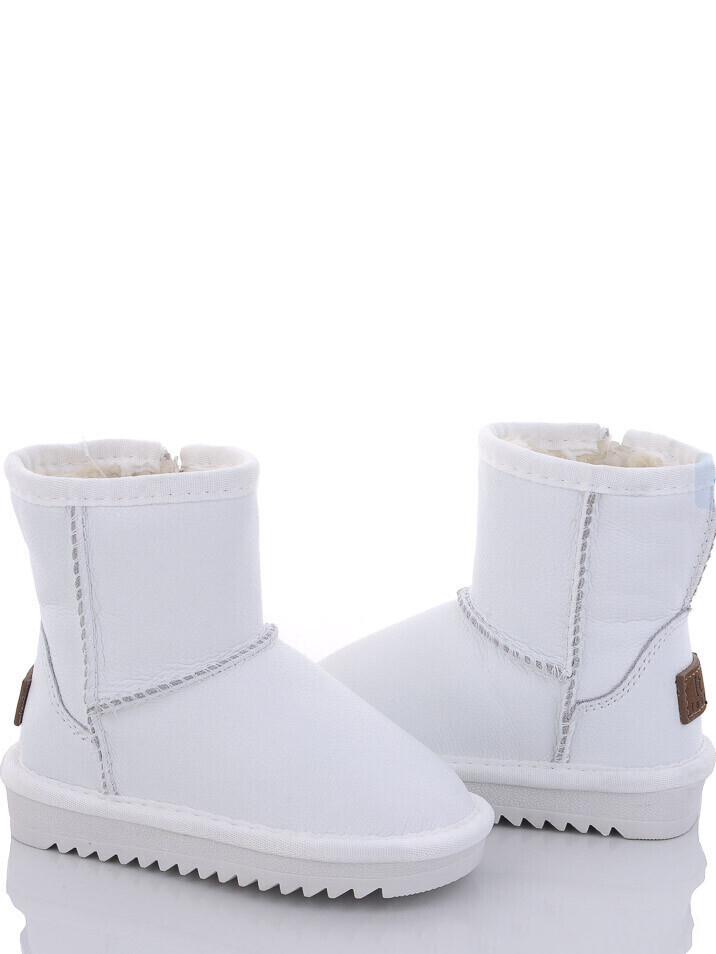 Угги ITTS N7801-9 кожаные р. 25 Белый - фото 1 Угги ITTS N7801-9 кожаные р. 25 Белый - фото 1