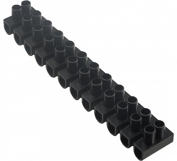 Колодка клеммная АСКО-Укрем тип W(U) 12P 3A 1-4 мм2 Черный (A0130040021)