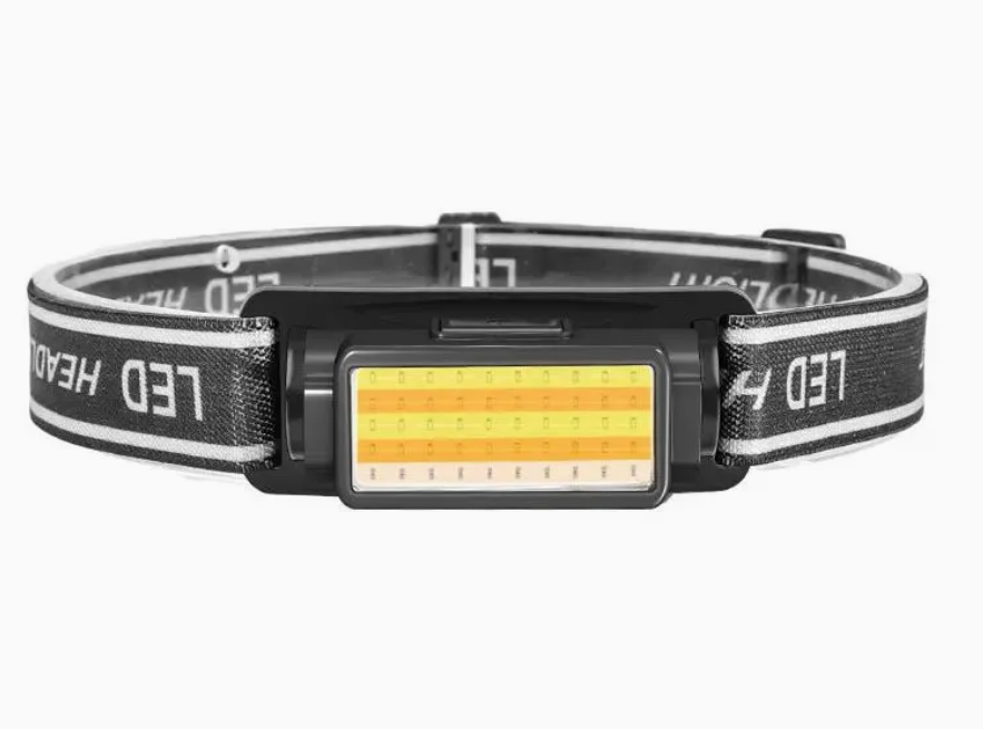 Фонарь налобный PL 191 YD-01 Type-C аккумуляторный с сенсором холодный/теплый/красный свет (30151416ER)