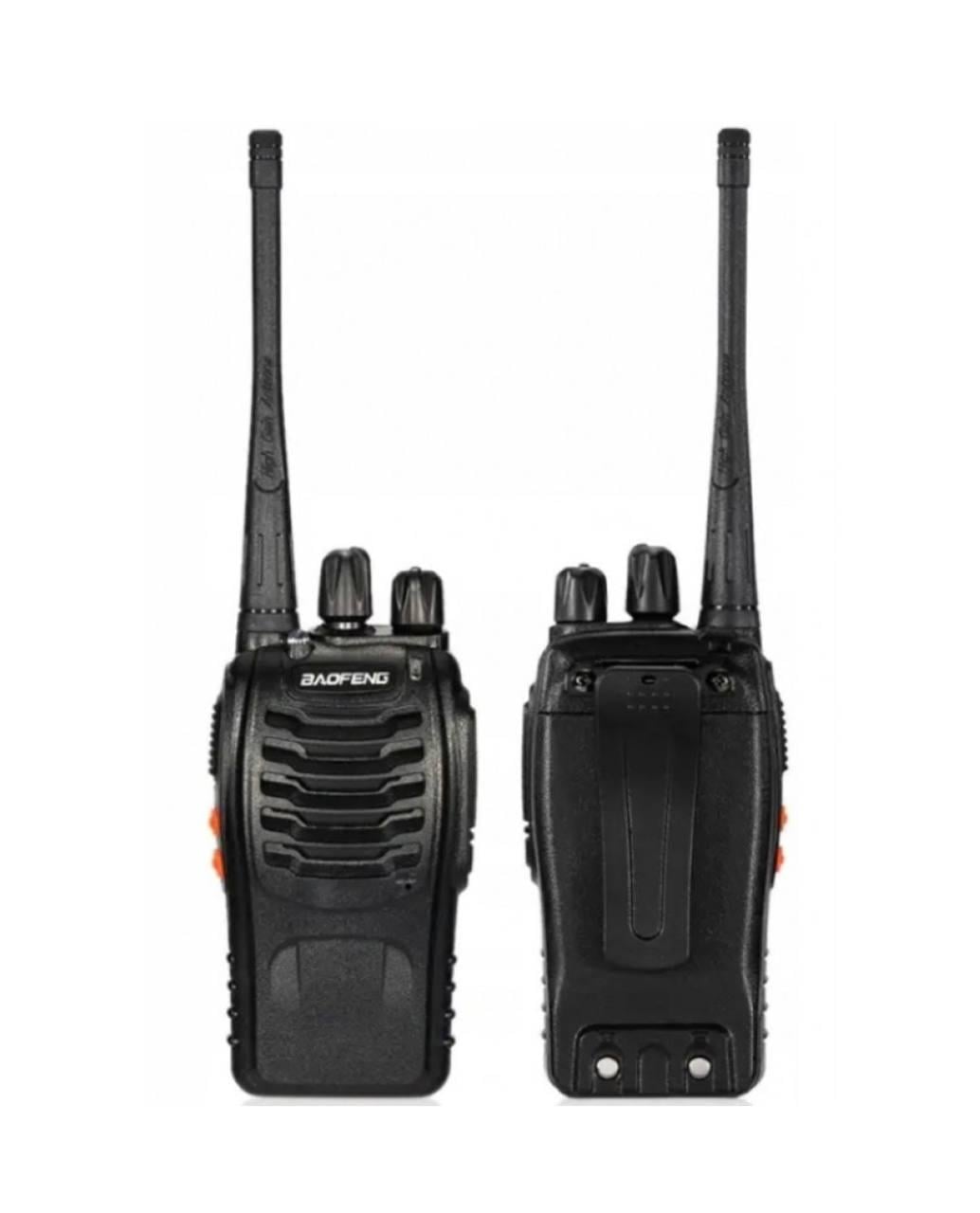 Комплект раций Baofeng BF-888S 5 Вт UHF 400–470 МГц с гарнитурами и зарядными станциями 2 шт. Комплект раций Baofeng BF-888S 5 Вт UHF 400–470 МГц с гарнитурами и зарядными станциями 2 шт.