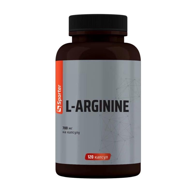 Аргинин Sporter L-Arginine 700 мг 120 капс.