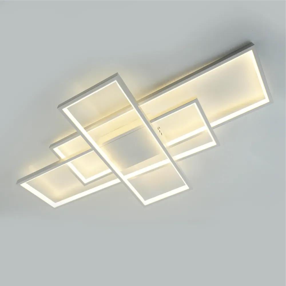 Люстра светодиодная ESLLSE SVEN 110W 3S SMART 900x500x80/220V/IP20 White (27712862)