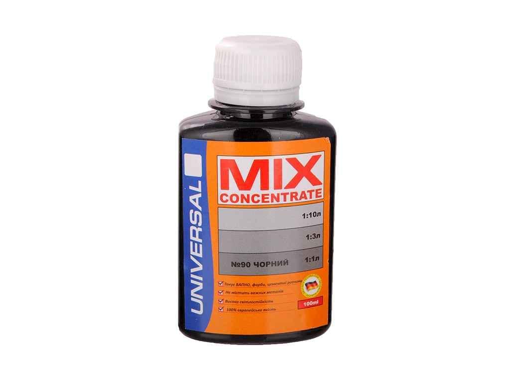 Колер-паста MIX CONCENTRATE універсальна 100 мл Чорний (142595) Колер-паста MIX CONCENTRATE універсальна 100 мл Чорний (142595)