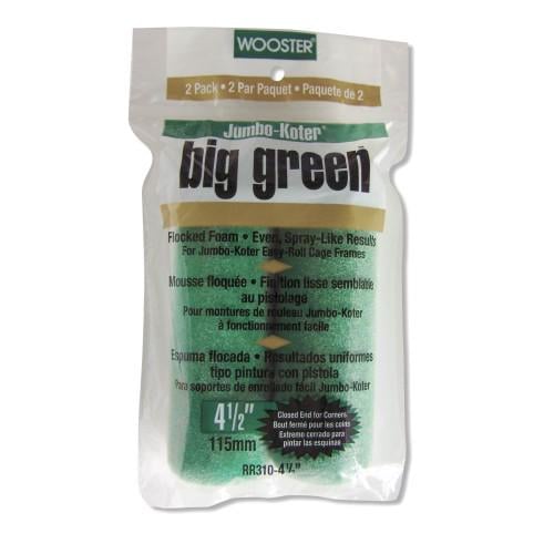 Комплект мини валиков Wooster Jumbo-Koter Big Green 4" 1/2