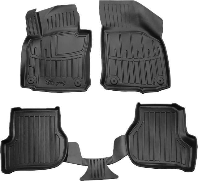 Килимки в салон з бортами Stingray для Skoda Octavia II A5 2004-2013 рр. (5020045)