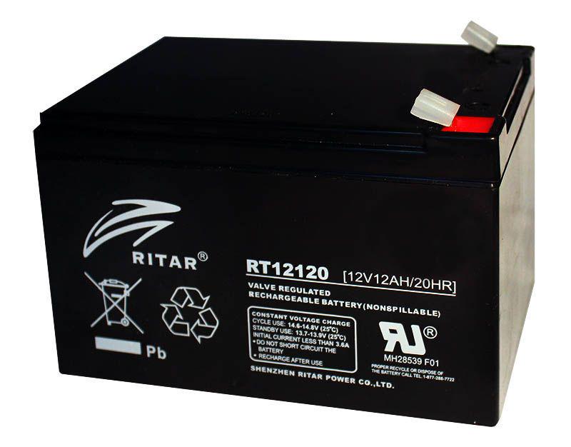 Батарея аккумуляторная AGM Ritar RT1272B 12 V 7,2 Ah