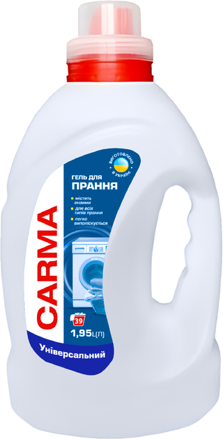 Гель для прання універсальний CARMA 1,95 л (2451714587)