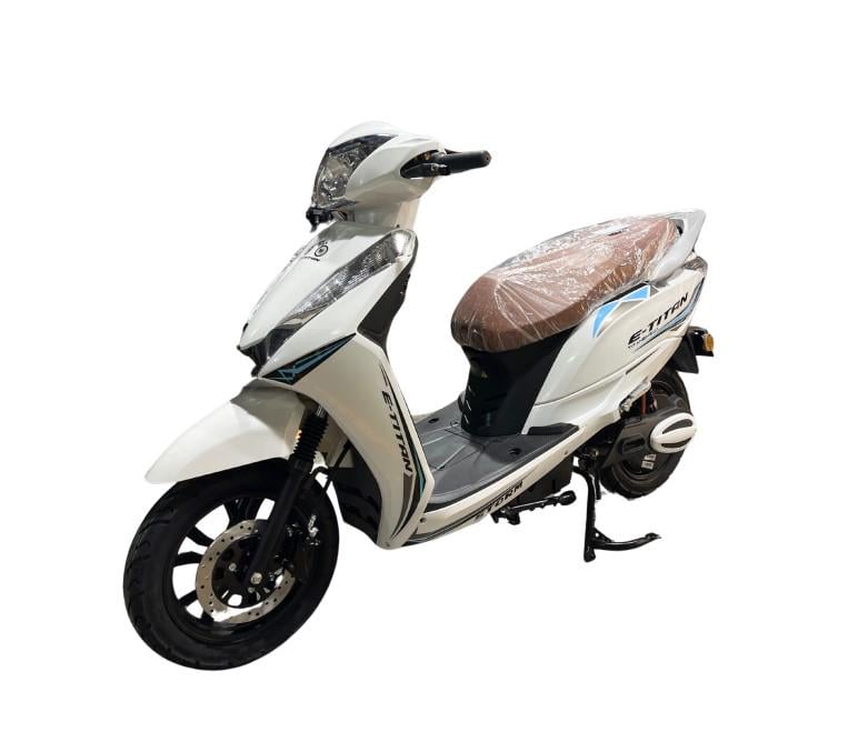 Электроскутер E-Titan Storm 12" White/Blue
