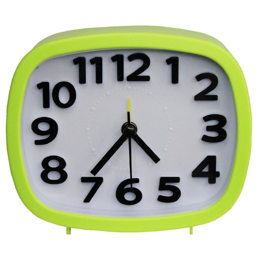 Будильник кварцевый 950 Салатовый (3744)