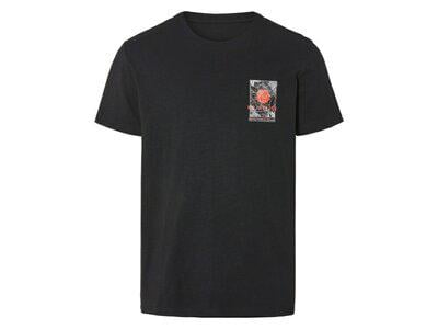 Чоловіча футболка бавовняна Livergy S Чорний