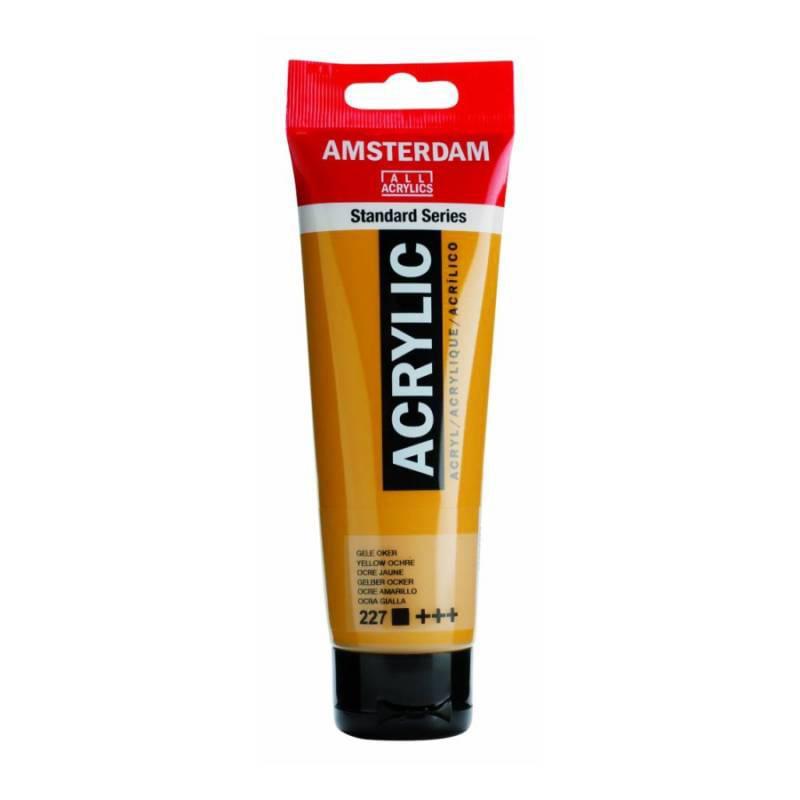 Акриловая краска Amsterdam Royal Talens 120 мл 227 Охра желтая (Az1-8712079158101)