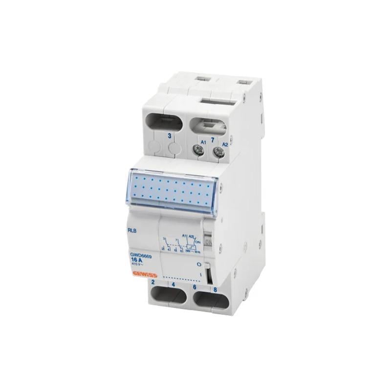 Реле импульсное GEWISS RLB 2P 16A AC 230В 4NO (GWD6669)