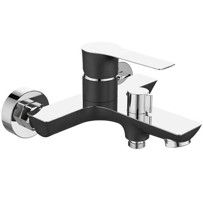 Cмеситель для ванны MIXXUS Premium Eva 009 Euro MI5951 однорычажный Черный (131471)