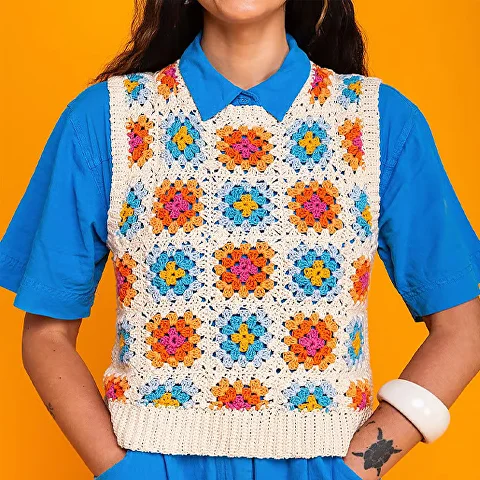 Схемы вязания крючком в технике Granny Square 50 шаблонов (AN00343) - фото 5 Схемы вязания крючком в технике Granny Square 50 шаблонов (AN00343) - фото 5