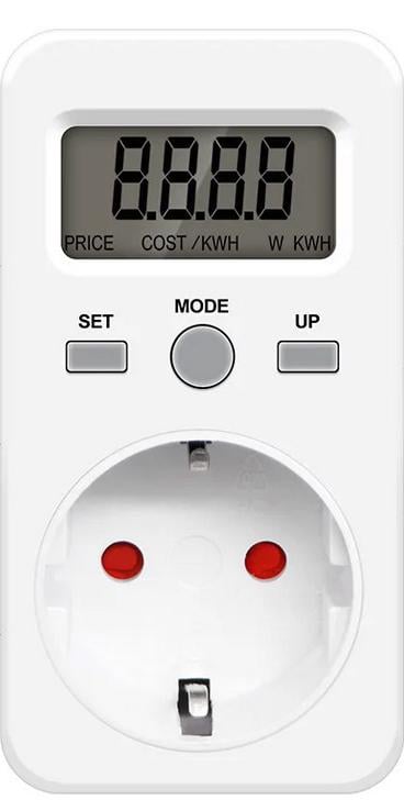 Ваттметр измеритель мощности приборов электроэнергии рассчитывает потребление kw/h (2275469237)