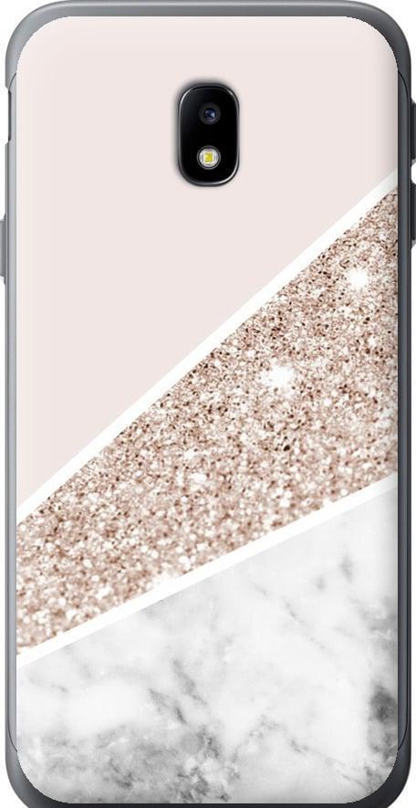 Чехол на Samsung Galaxy J3 (2017) Пастельный мрамор (4342t-650-42517)