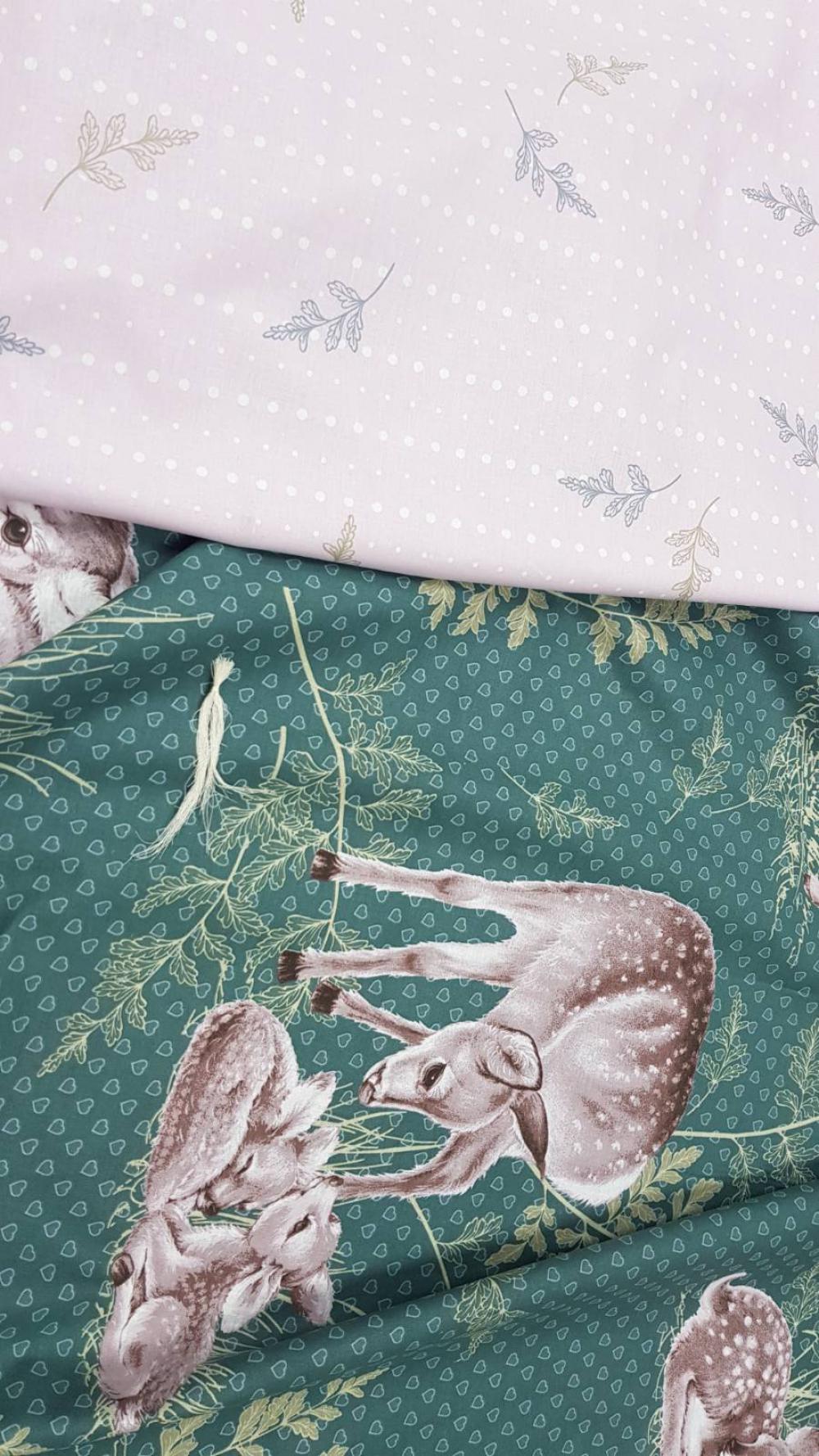 Комплект постельного белья Комфорт текстиль Перкаль Бэмби 180x215 см Двуспальный с простынью на резинке 50x70 см ( КТ_pvu_4545_39_50x70 ) - фото 2 Комплект постельного белья Комфорт текстиль Перкаль Бэмби 180x215 см Двуспальный с простынью на резинке 50x70 см ( КТ_pvu_4545_39_50x70 ) - фото 2