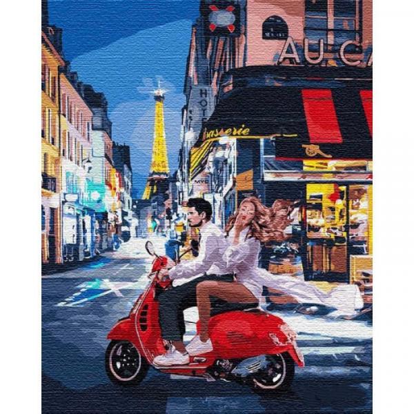 Набор для росписи по номерам Идейка Поймай момент 40х50 см (КНО4785-mt)