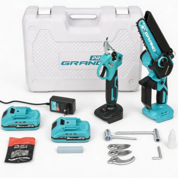 Набор электроинструментов Grand PPOF 2в1 минипила и секатор (32763116)
