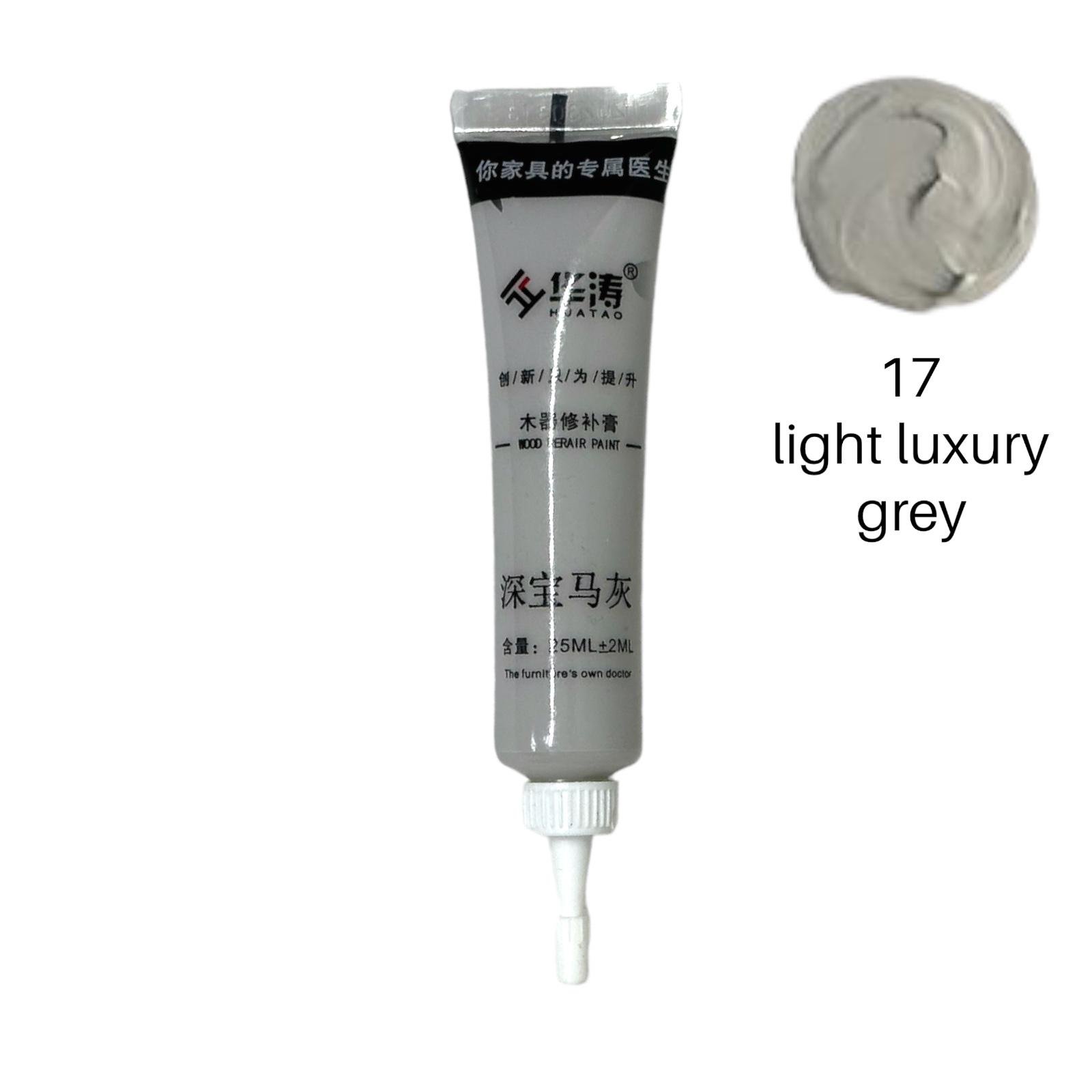 Паста реставрационная для ремонта дерева/мебели 20 мл 17 Light LUX grey (18625652) - фото 6