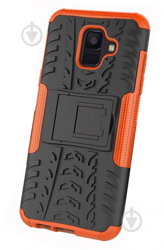 Чехол Armor Case для Samsung A600 Galaxy A6 2018 Оранжевый (hub_yptu46914) Чехол Armor Case для Samsung A600 Galaxy A6 2018 Оранжевый (hub_yptu46914)