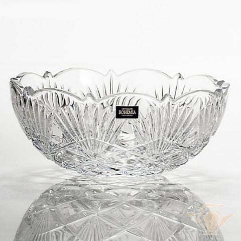 Фруктовница Bohemia Crystallite Lyra nova 220 мм (69001/0/99002/220)