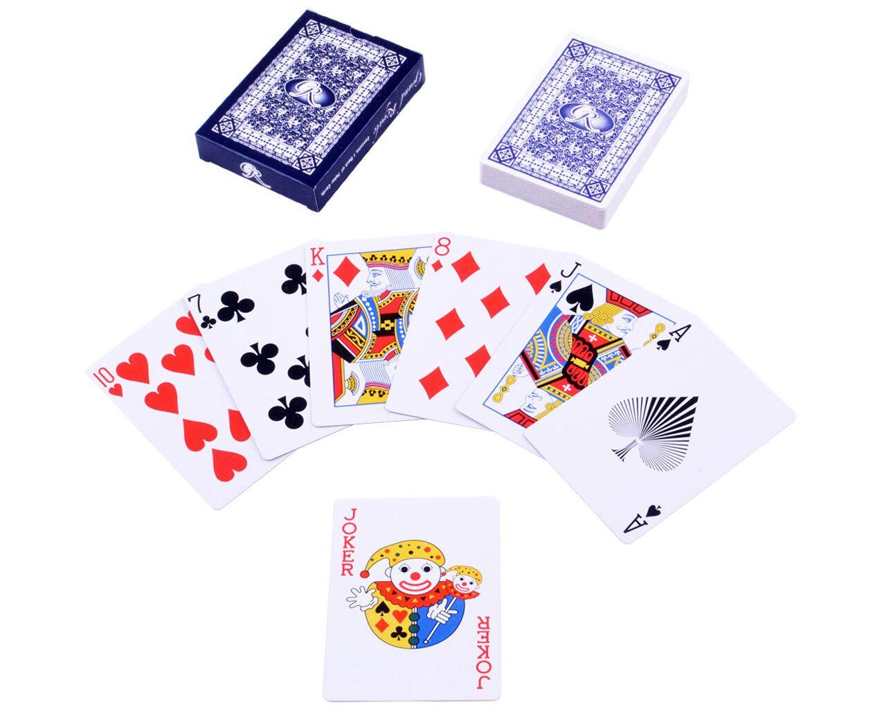 Игральные карты Royal Grand колода 54 шт Blue