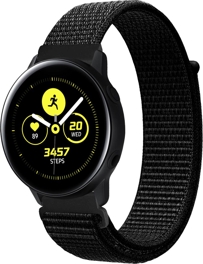 Ремешок нейлоновый Sport Loop для Galaxy Watch Active Black (22394-2B)