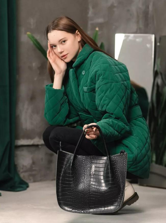 Жіноча сумка Sambag Leoma Чорний (17000007)