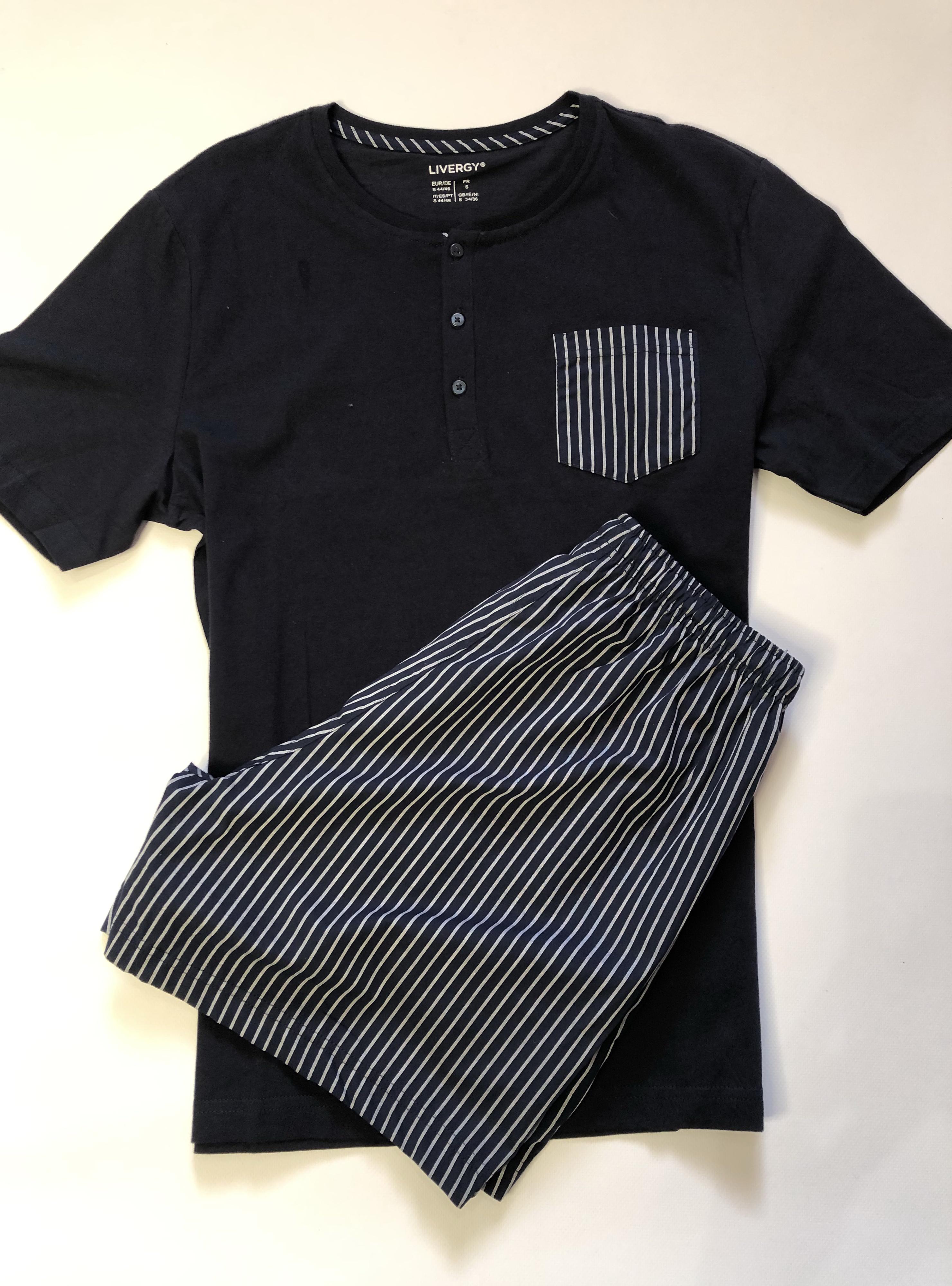 Піжама чоловіча Livergy бавовна S Синій - фото 4 Піжама чоловіча Livergy бавовна S Синій - фото 4