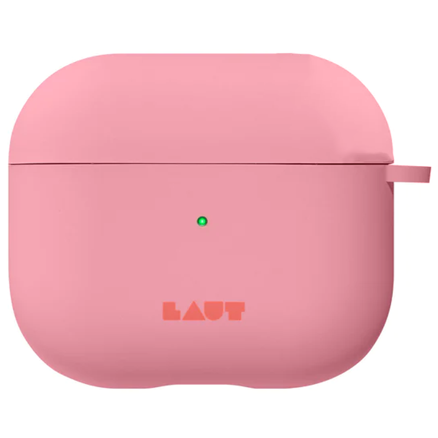 Чехол для наушников силиконовый Laut Huex Pastels Case for AirPods 3 Pink (L_AP4_HXP_P)