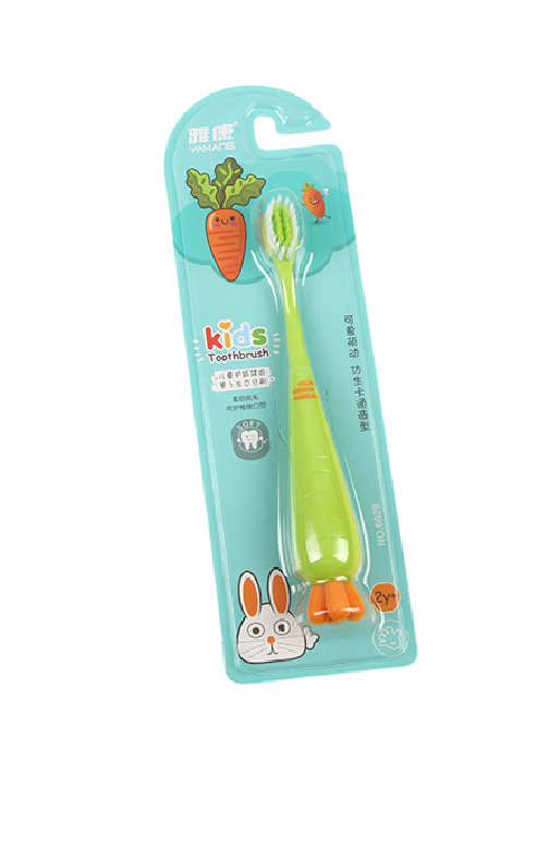 Зубная щетка детская Морковь мягкая щетина Зеленый (29516) Зубная щетка детская Морковь мягкая щетина Зеленый (29516)