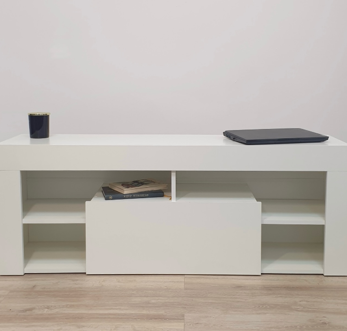 Тумба під телевізор Format 1400х334х490 мм Білий