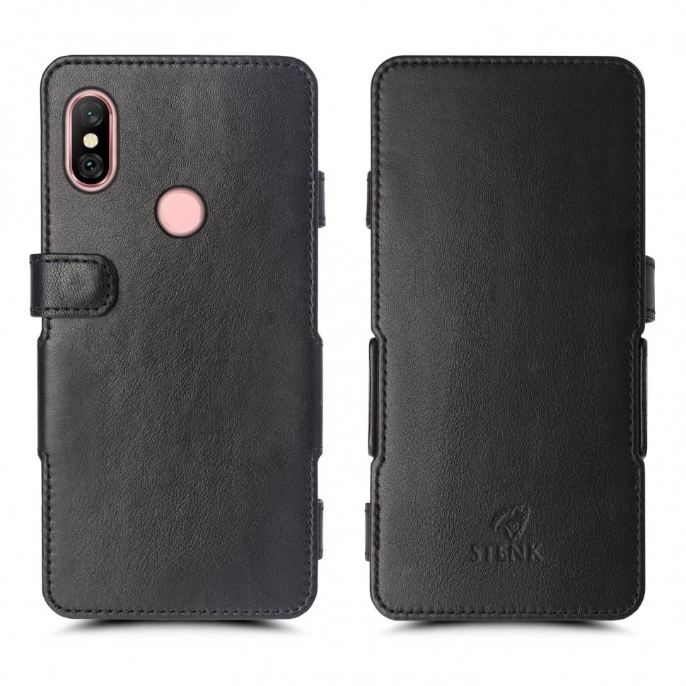Чехол книжка Stenk Prime для Xiaomi Redmi Note 6 Pro Черный (61992)