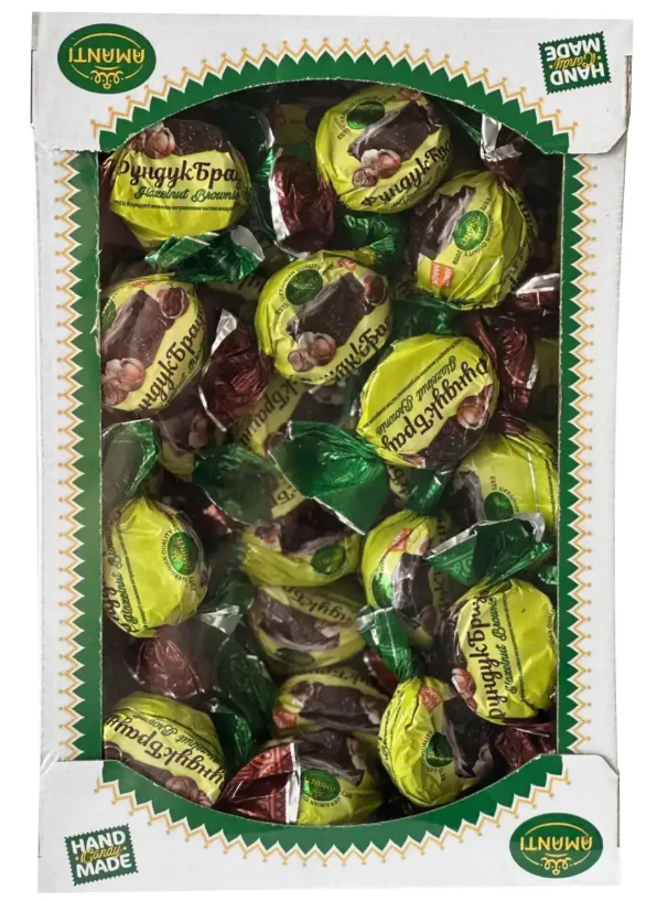 Конфеты ассорти Amanti Брауни фундук 1 кг Конфеты ассорти Amanti Брауни фундук 1 кг