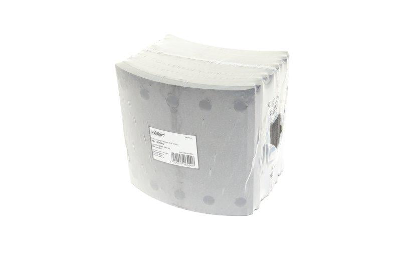 Комплект накладок тормозов на ось Rider 19094/2 premium bpw DAF sb saf