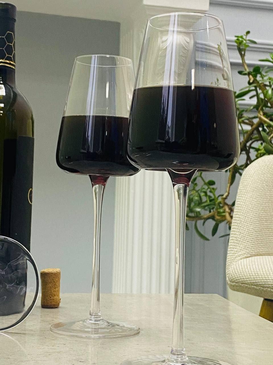 Набір келихів для вина Новий стиль 6 шт. 350 мл (21-102-500) - фото 5 Набір келихів для вина Новий стиль 6 шт. 350 мл (21-102-500) - фото 5