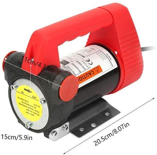 Насос Rewolt RE SL001-12V для перекачки дизеля 12 В 50 л/мин - фото 3