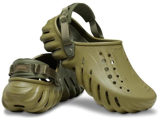 Сабо Crocs Echo Clog 207937 M8W10 р. 41/26,5 см Grapefruit (18966285) - фото 3 Сабо Crocs Echo Clog 207937 M8W10 р. 41/26,5 см Grapefruit (18966285) - фото 3