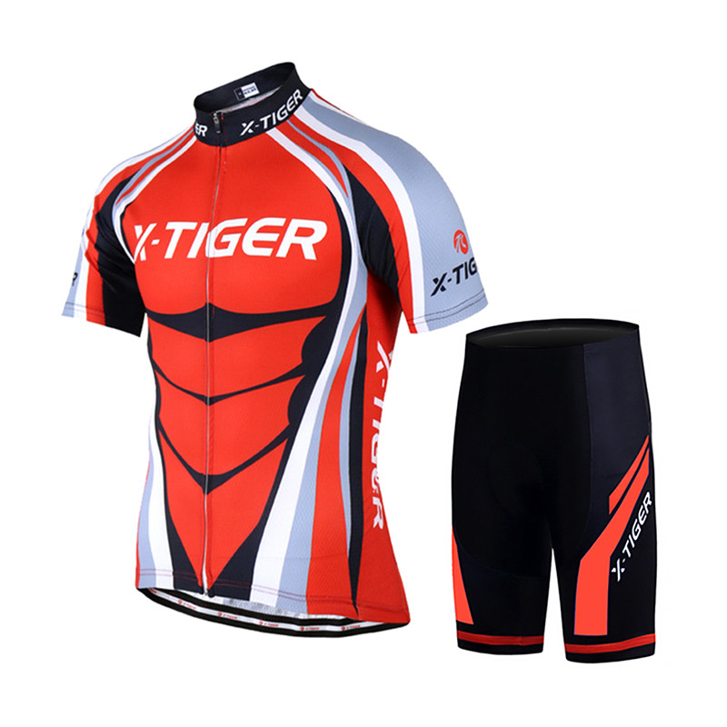 Велокостюм X-Тiger QT/T1616 футболка с шортами р. XXL Red Велокостюм X-Тiger QT/T1616 футболка с шортами р. XXL Red