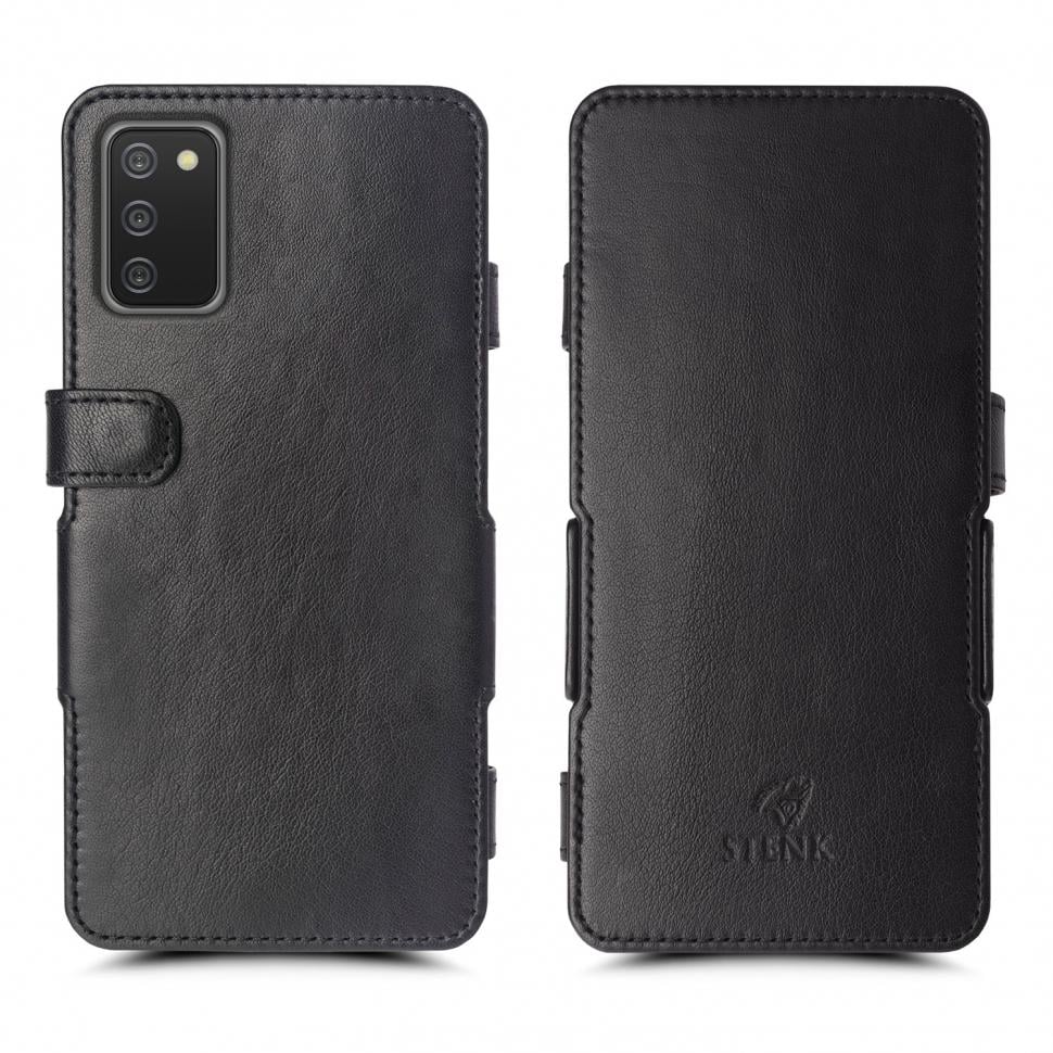 Чехол книжка Stenk Prime для Samsung Galaxy A02s Черный (68078) Чехол книжка Stenk Prime для Samsung Galaxy A02s Черный (68078)