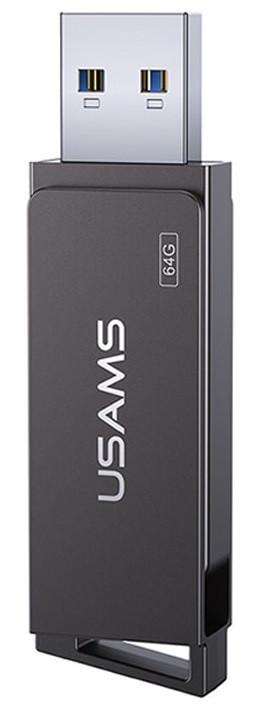 Флешка USAMS US-ZB196 USB3.0 64 GB Черный (1433046576)