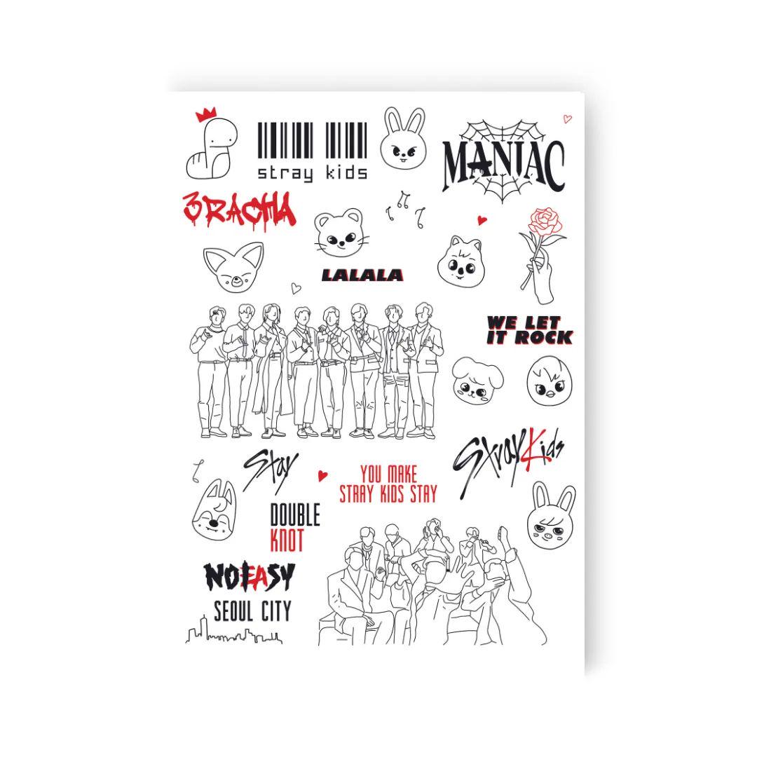 Детские тату Stray Kids (238052)